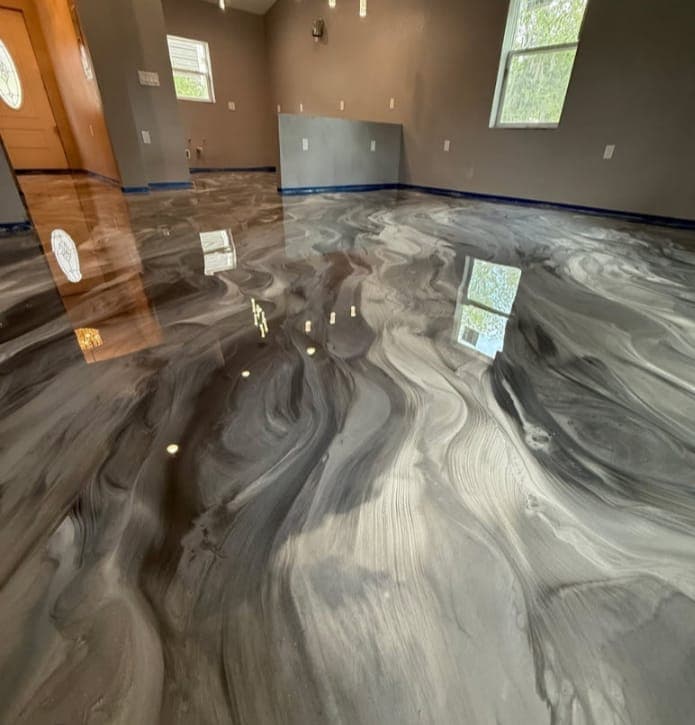 Metallic Epoxy Flooring